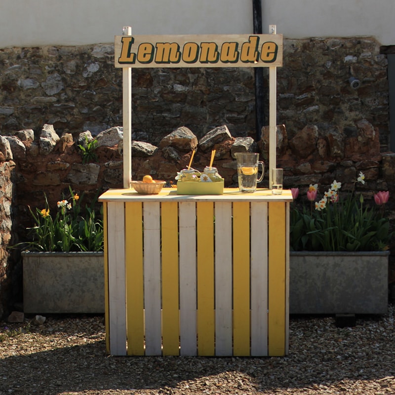 Yellow Lemonade Stand 